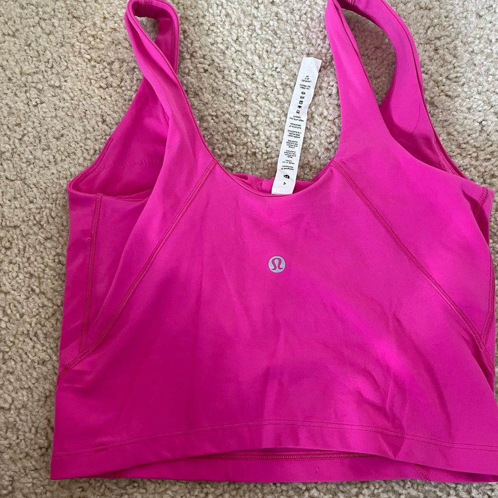 Lululemon Sonic Pink Align Tank